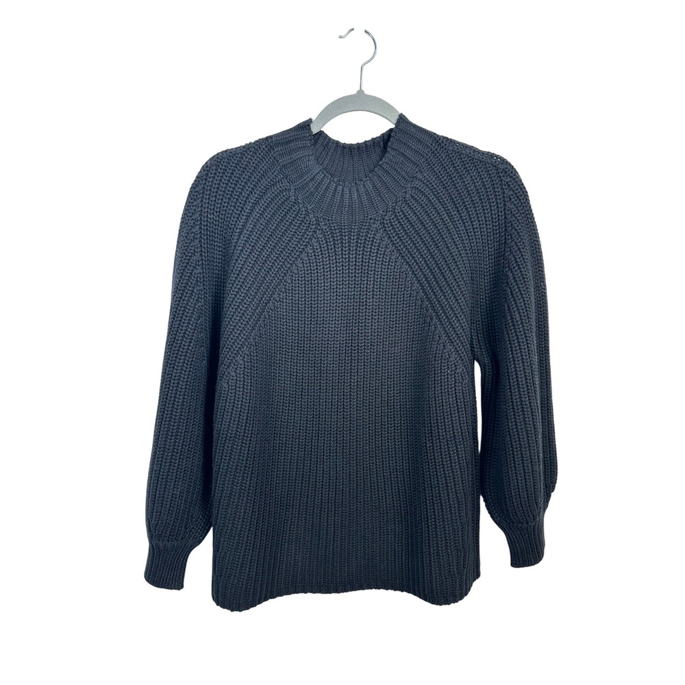 Apiece Apart Sweater Women Small Gray Excellent Organic Cotton Cashmere Knit